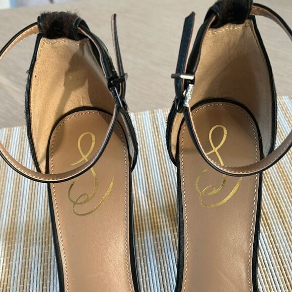 Sam Edelman Women's Yaro Dress Sandal, LEOPARD HAIR LEATHER, size 10, NWOT - Picture 7 of 13